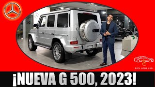 NUEVA G500 2023 de Mercedes Benz ¡Historia, PODER y lujo en una sola clase!⚡ #claseg #gclass #2023
