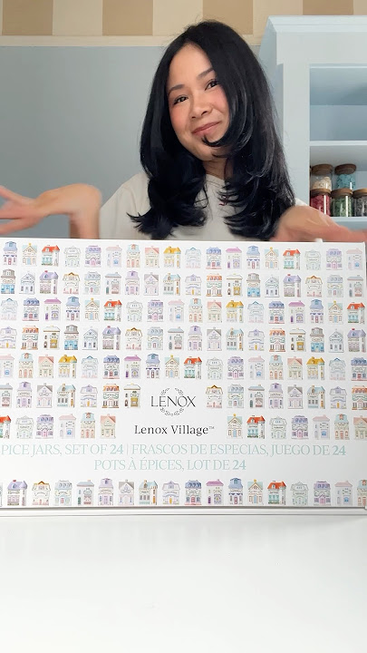 Unboxing my Lenox Village Spice Jars!!