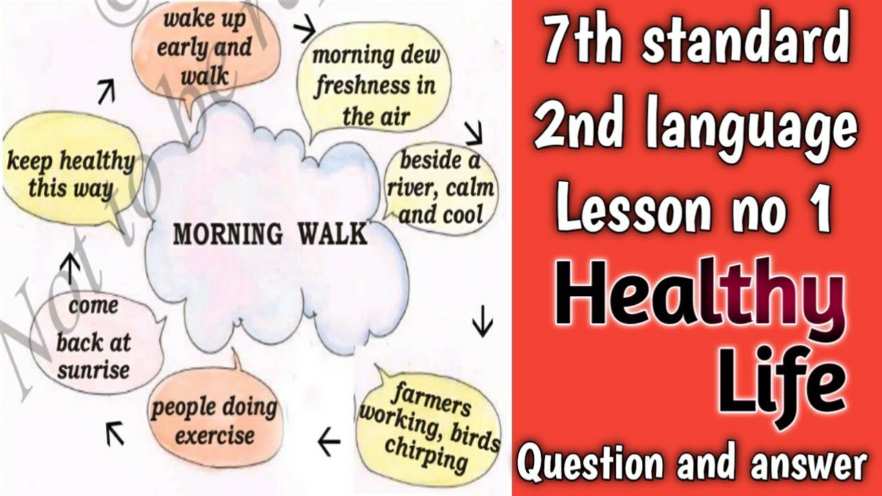 Healthy Life 7th Standard 2nd Language Lesson No 1 Question And healthy-life-7th-standard-2nd-language-lesson-no-1-question-and
