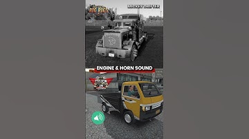 Thumbnail of Truck Simulator Big Rigs VS Truck Simulator Indonesia  - ENGINE & HORN SOUND TEST