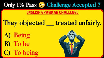 Only 1% Can Pass This HARD English Grammar Quiz 🧠🔥