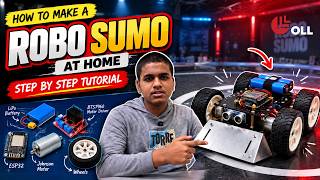 How to Make a RoboSumo Robot for Competitions | Complete Step-by-Step Tutorial | OLL X TechFest