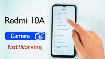 Fix Redmi 10A Camera Problem | Redmi 10A Camera Not Working