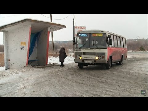 Проблемы автобусного маршрута № 17 в Бийске ("Будни", 16.02.22г., Бийское телевидение)