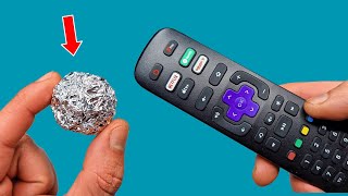 Put Aluminum foil on your Remote Control and be Amazed!