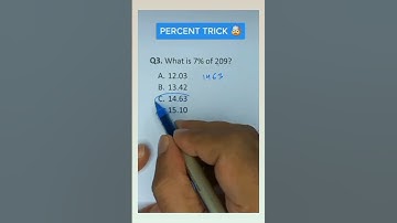 Percentage Trick #tricks #mathtricks #shortsfeed #shortsviral #shortvideo #shorts #short