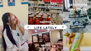  VLOG: Life Lately |EP 1| [ Bathroom reset, decluttering my wardrobe, Waxing appt, grwm] #lifelately