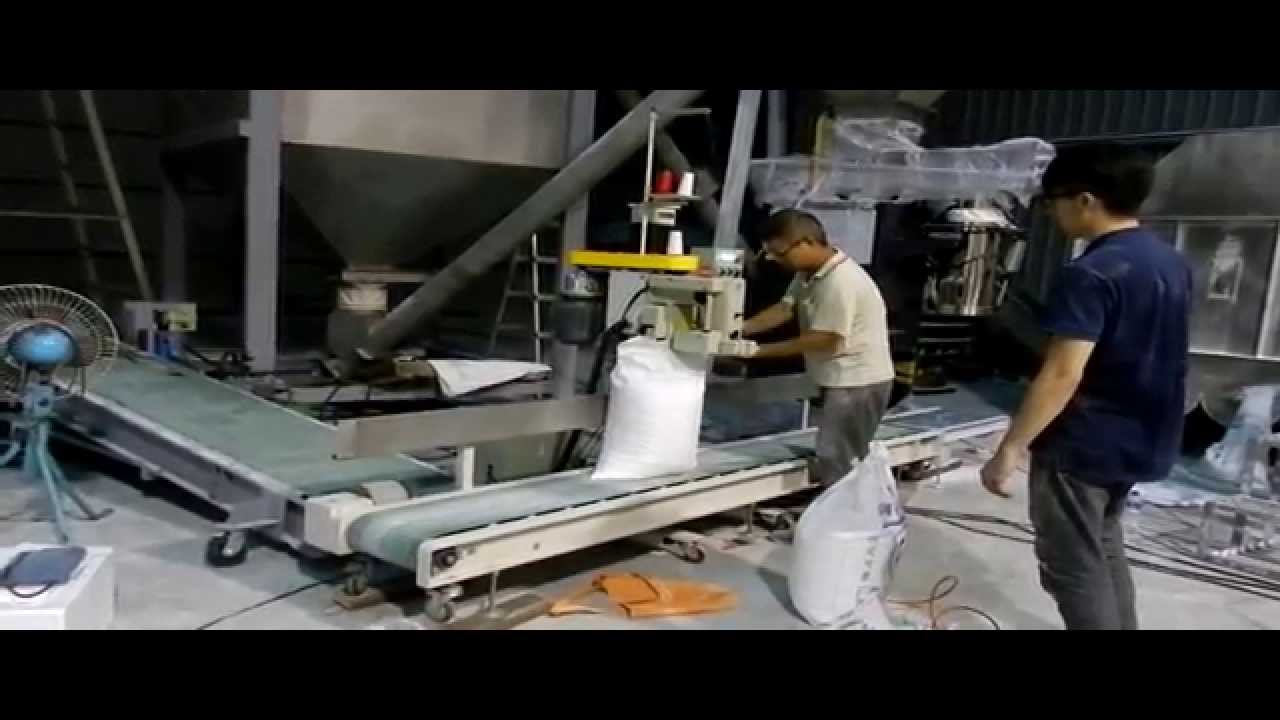 bolsa closing machine with conveyor