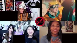 Naruto All Openings 1-9 Reactions Mashup Girls Reactors