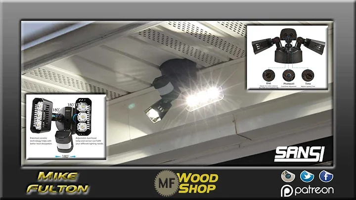 Sansi LED light install/review