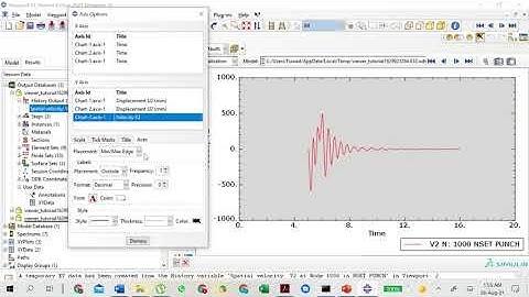 ABAQUS Tutorial 4 - Viewing Output