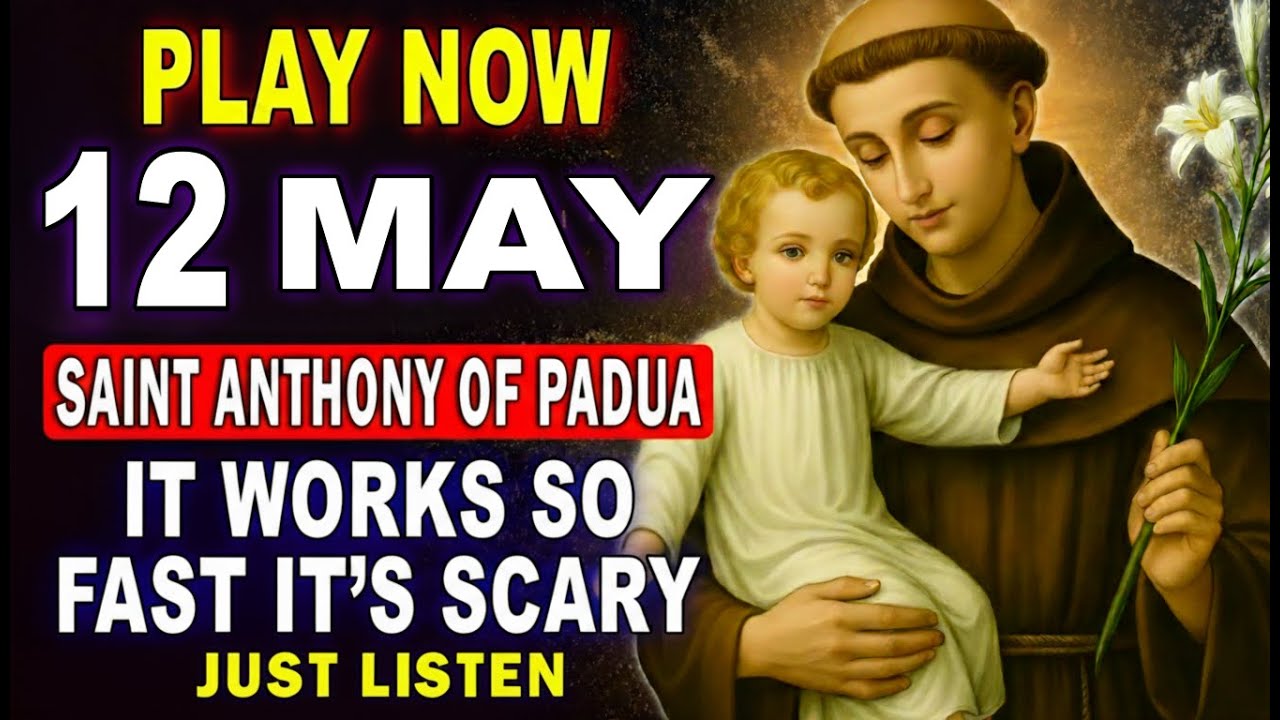 POWERFUL PRAYER TO SAINT ANTHONY TO RECEIVE AN URGENT MIRACLE TODAY 🙏