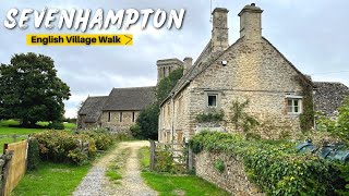 Small English Village Walk  Population Of 282 people !! || Sevenhampton, English Countryside