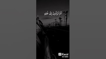 تلاوة تقشعر لها الأبدان تزلزل القلوب بصوت خاشع جميل جداً