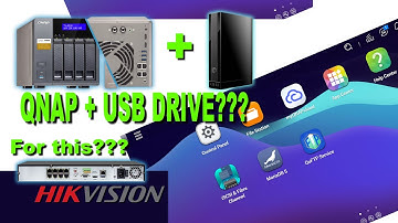 Setup/Configure QNAP NAS and External USB Drive for Hikvision NVR | Ozzysero