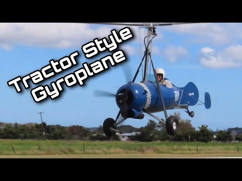 Tractor Gyro Gyroplane Gyrocopter