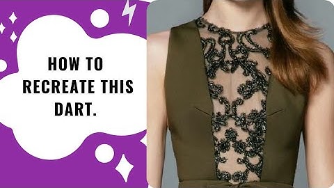 Dart Manipulation on basic bodice.