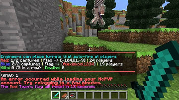 MCPVP Capture the Flag Gameplay