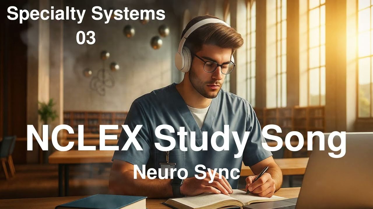 03 NCLEX Study Song | Specialty Systems Loop _ Neuro Sync (Stroke Alert Song) [Male]