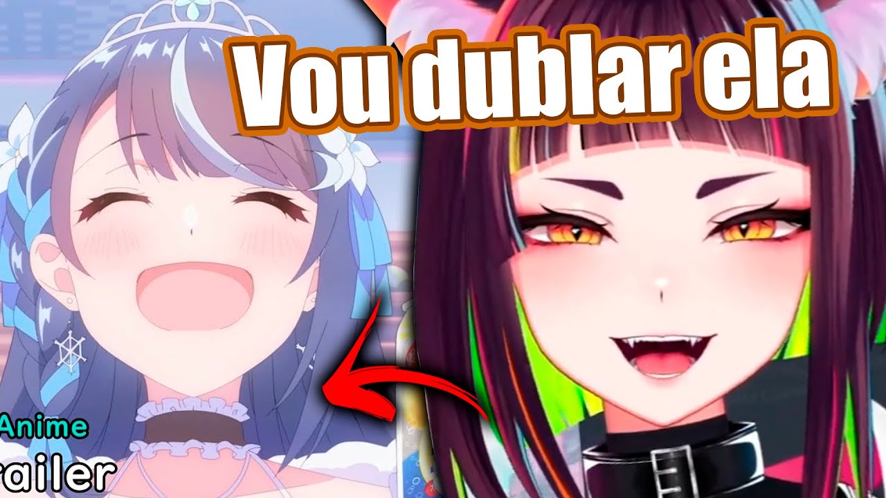 MII REIS VAI DUBLAR O ANIME DA VTUBER DOIDON4!