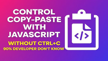 99% of Devs Don’t Know This JavaScript Clipboard API 😱 | Copy-Paste Control