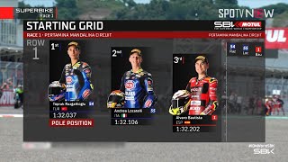 [WSBK] Indonesian Round | SBK Race1 H/L