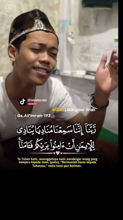 Bagian 55/viral Tilawah /Robbana/innana sami,na //surah Ali/imran 193#fyp