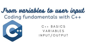 C++ Input/Output and Variables