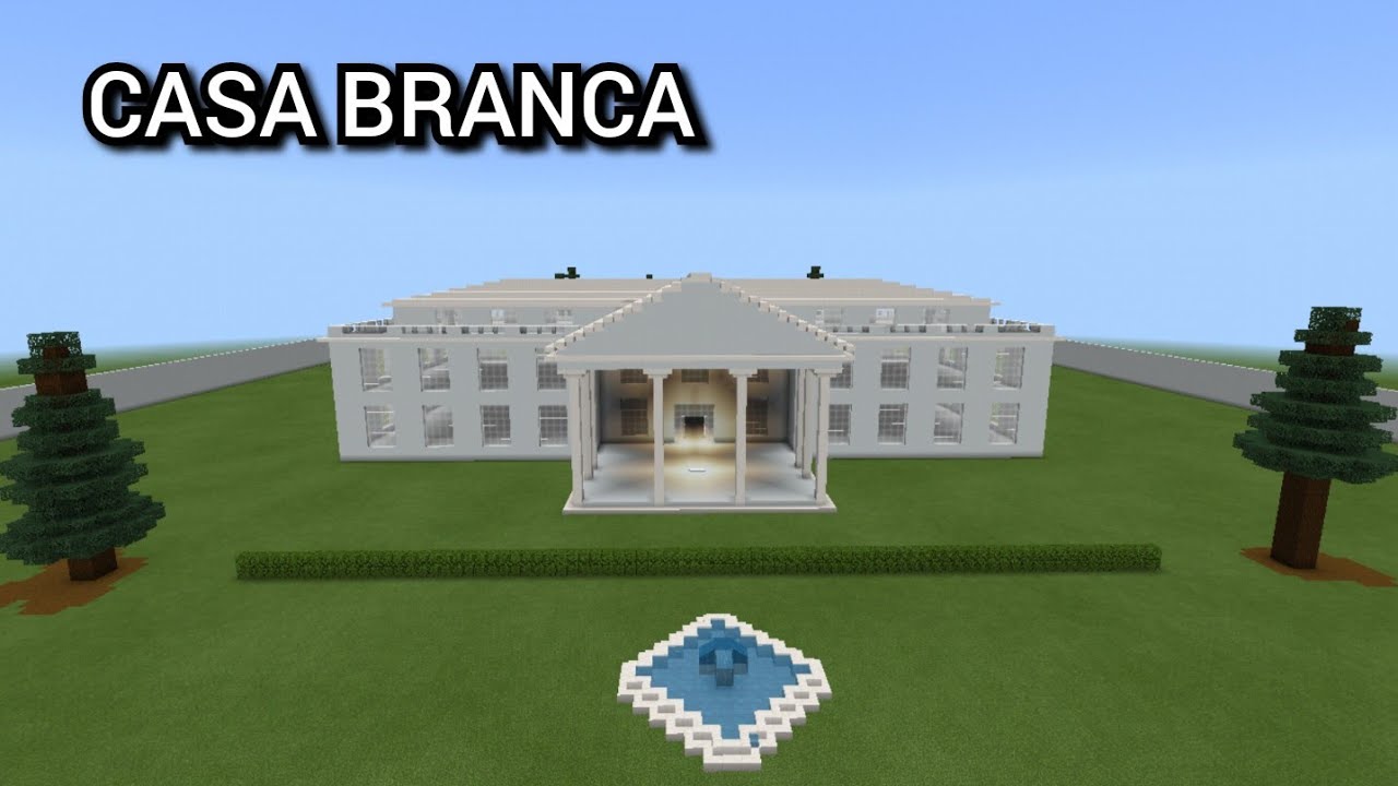 Casas Minecraft: Casa Branca