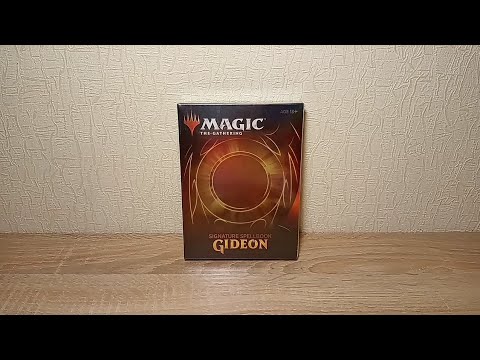 Magic the gathering Signature Spellbook Gideon - спелбук Гидеона!