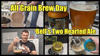 All Grain Brew Day - Bells Two Hearted Ale - Grain to Glass Recipe from the Brewery!