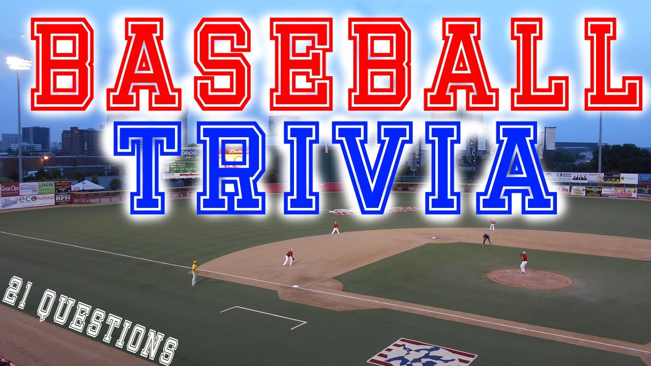 Baseball Trivia 21 Questions About Baseball Rules Records And Teams Road Tripvia Ep 491 Youtube