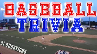 BASEBALL TRIVIA - 21 Questions about Baseball Rules, Records, and Teams! {ROAD TRIpVIA- ep:491] screenshot 4