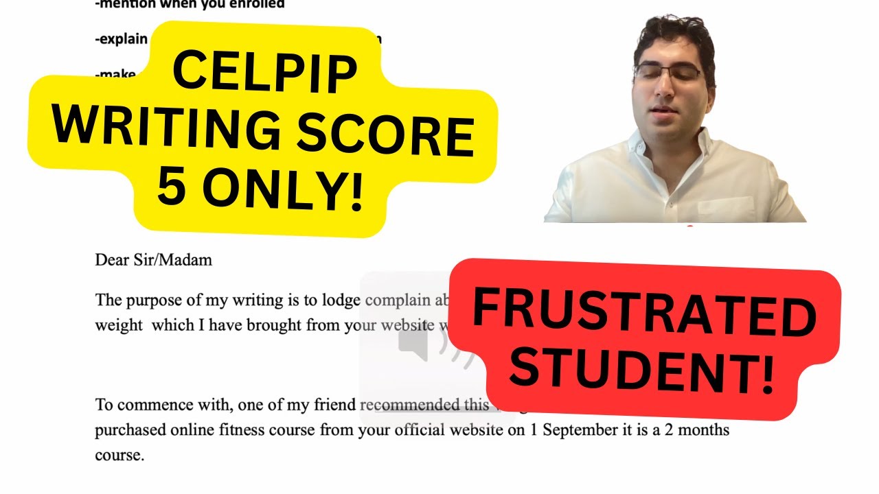 This CELPIP Writing Only Scores 5 Do You Write Like This YouTube This CELPIP Writing Only Scores 5 Do You Write Like This YouTube