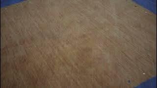 Hand Knotted Loom Silk Mix 5'x8' Area Rug Contemporary Orange Blue LSM201