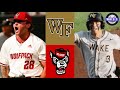 #8 Wake Forest vs #17 NC State Highlights (G1) | 2024 College Baseball Highlights