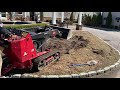 Mini Skid Steer TORO DINGO TX 427 Lawn Renovation on a job with On Point Everything
