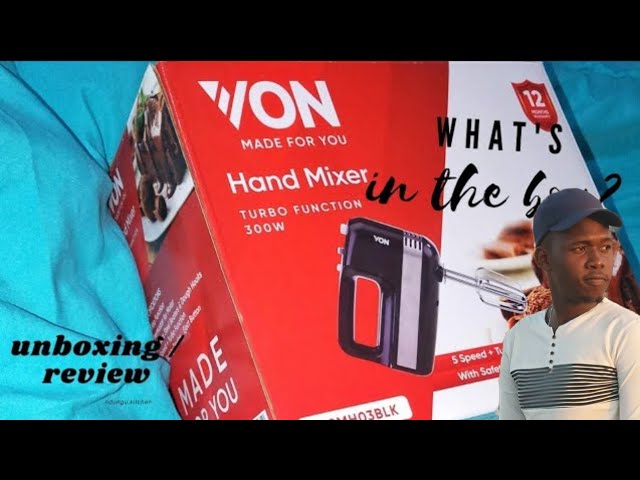 Black+Decker Hand Mixer 300 watts m 700, white unboxing and review🔥🔥 