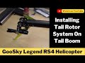 GooSky RS4 3D RC Helicopter Build - Installing Tail Rotor System