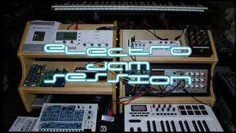 Electro jam session w/ Grendel prototype synths