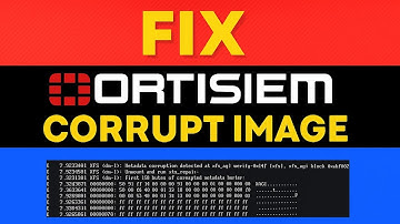 Herstel een corrupte Fortisem VM-image met de opdracht xfs_repair