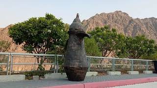 Huge Dallah in the Showkah Dam Mountain, RAK, UAE