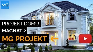 Projekt domu Magnat 2 - MGProjekt Projekty Domów