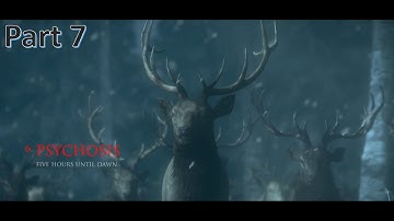 Until Dawn - FULL WALKTHROUGH // NO COMMENTARY // Part 7 // Chapter 6: Psychosis