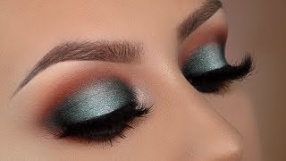 Blue green halo eyeshadow tutorial l Jouer jet set palette
