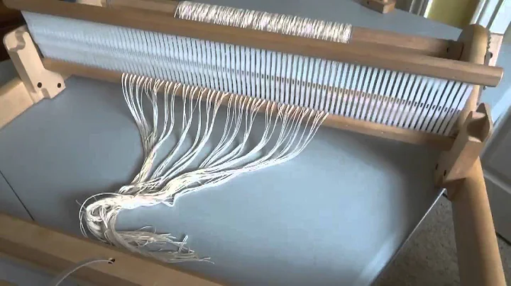 how to warp a rigid heddle loom - weaving - how to-learn to weave