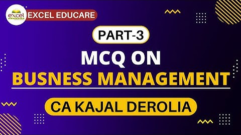 Business Management MCQ#3 | MCQ Questions with Answer | DUET | CUET | CUET NTA | CUCET | SYBCOM |