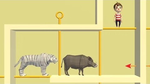 Pull Pin/ Pull The Pin Gameplay All Level Solution Save The Girl - Android Mobile Game