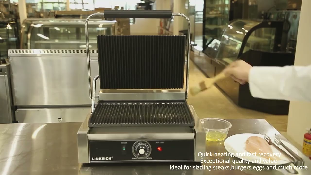 Commercial Electric Press Grill