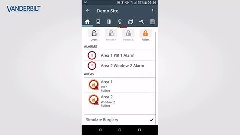 SPC Connect free Demo App - show intrusion and access features to your customers